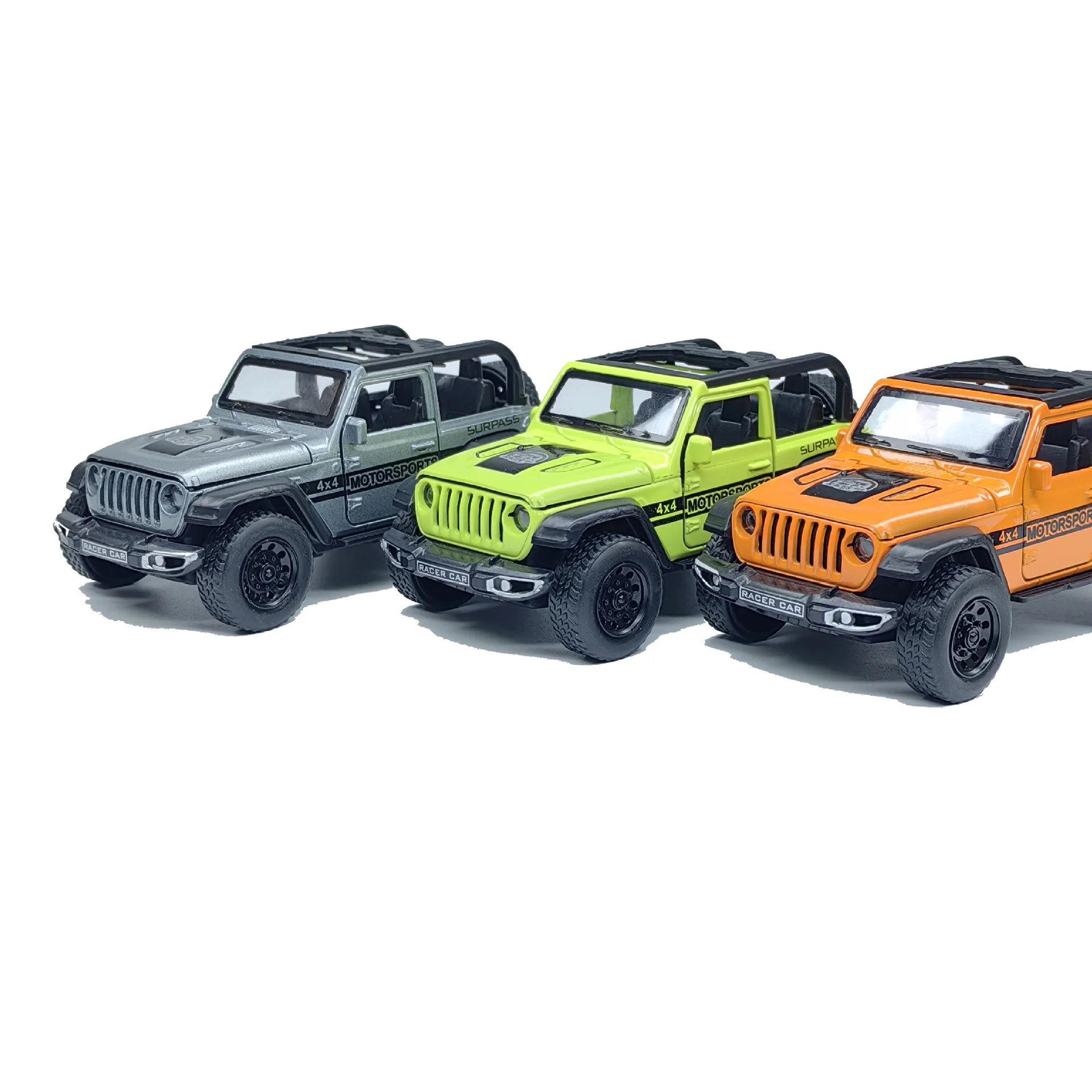 Toy car alloy car model doll machine off-road car pull back function children's toy