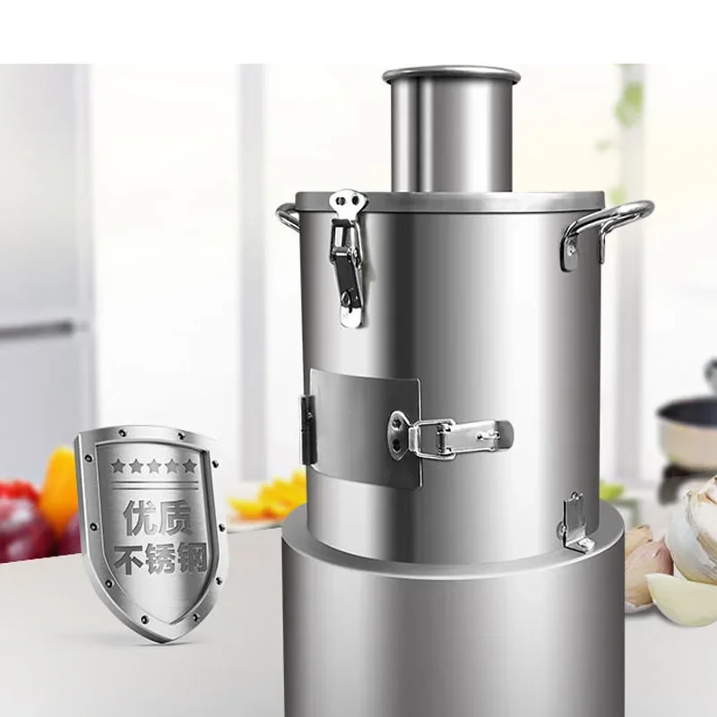 Electric Automatic Garlic Peeling Machine, Efficient Whole Garlic Bulb Skin Remover for Catering Restaurant Food Processing Use