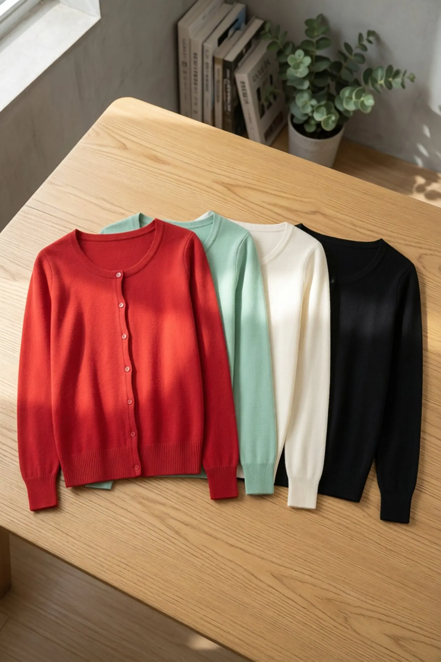Clothing Korean Fashion Style Outerwear Cardigan Female Cropped Crochet Top Knitted Ladies Sweaters Women's Coat Spring 2026