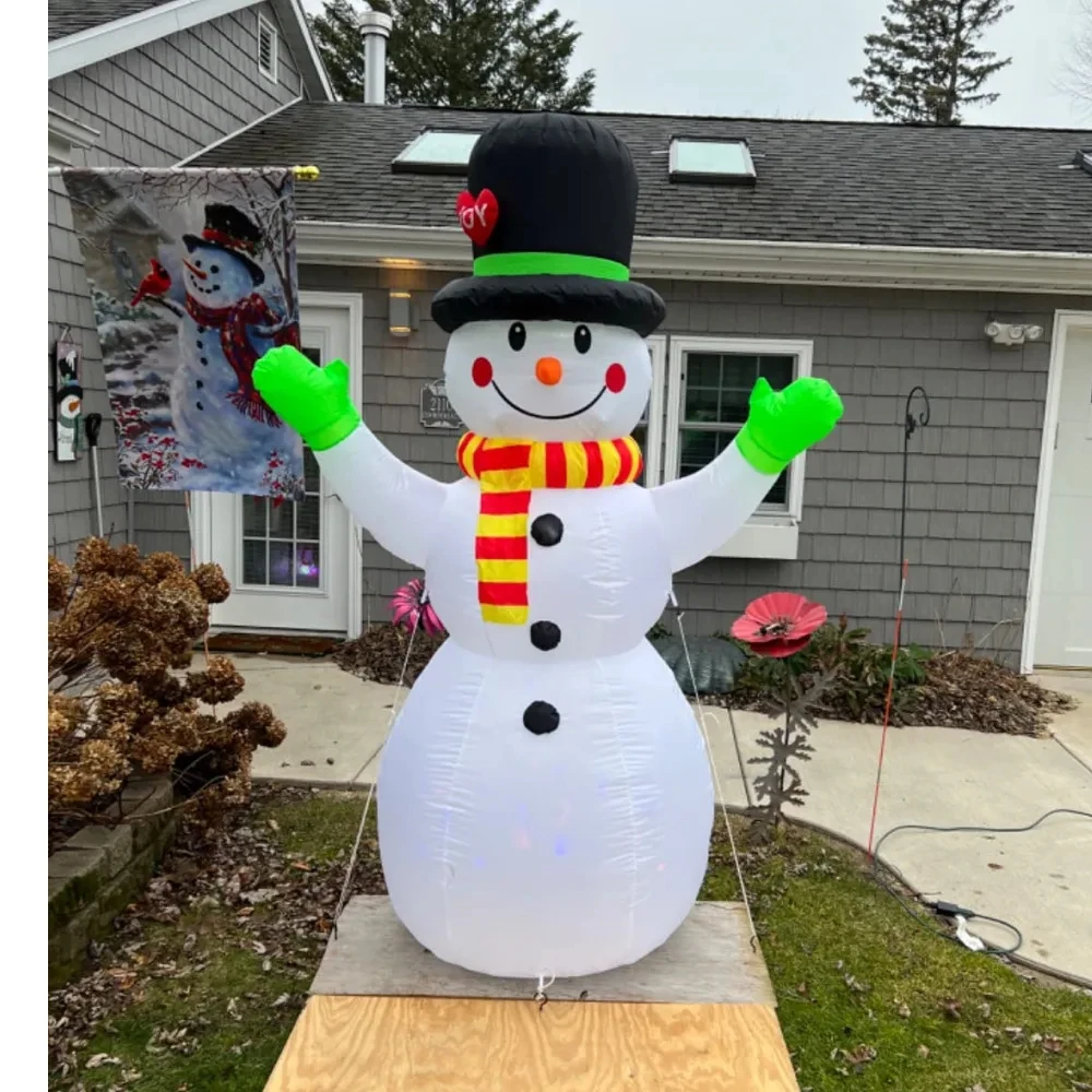 2.2M/7FT Christmas Inflatable - Xmas Outdoor Lighting Decorations recension och pris