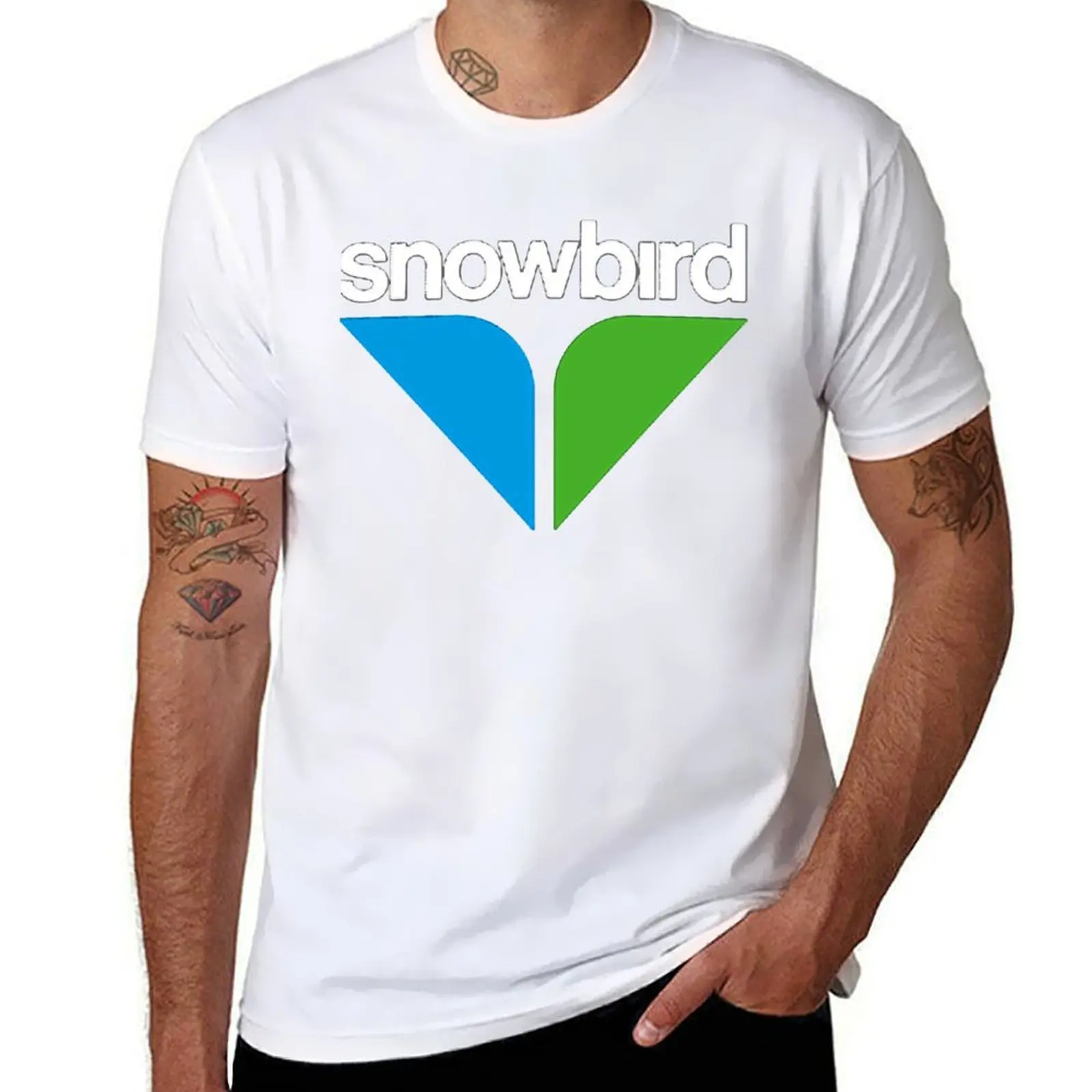

Snowbird Ski Resort Tourism T-Shirt essential t shirt printed t shirts for man T-Shirt