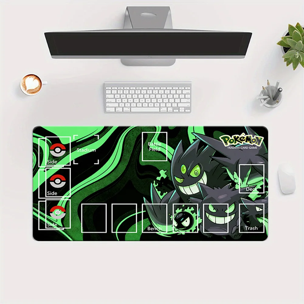 tapete-de-jogo-pokemon-tcg-com-design-gengar-evolution-green-swirl-grande-tapete-de-jogo-de-cartas-colecionaveis-com-zonas-mouse-pad-estendido-para-mesa