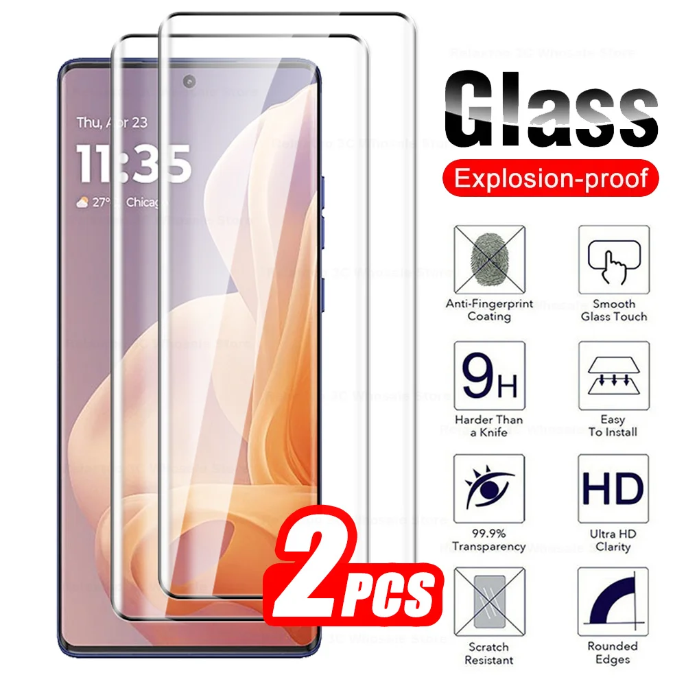 2Pcs For Motorola Moto G85 Protective Glass Moto Rola G85 G 85 85G MotoG85 5G 6.67'' Tempered Glass Screen Protector Film Cover