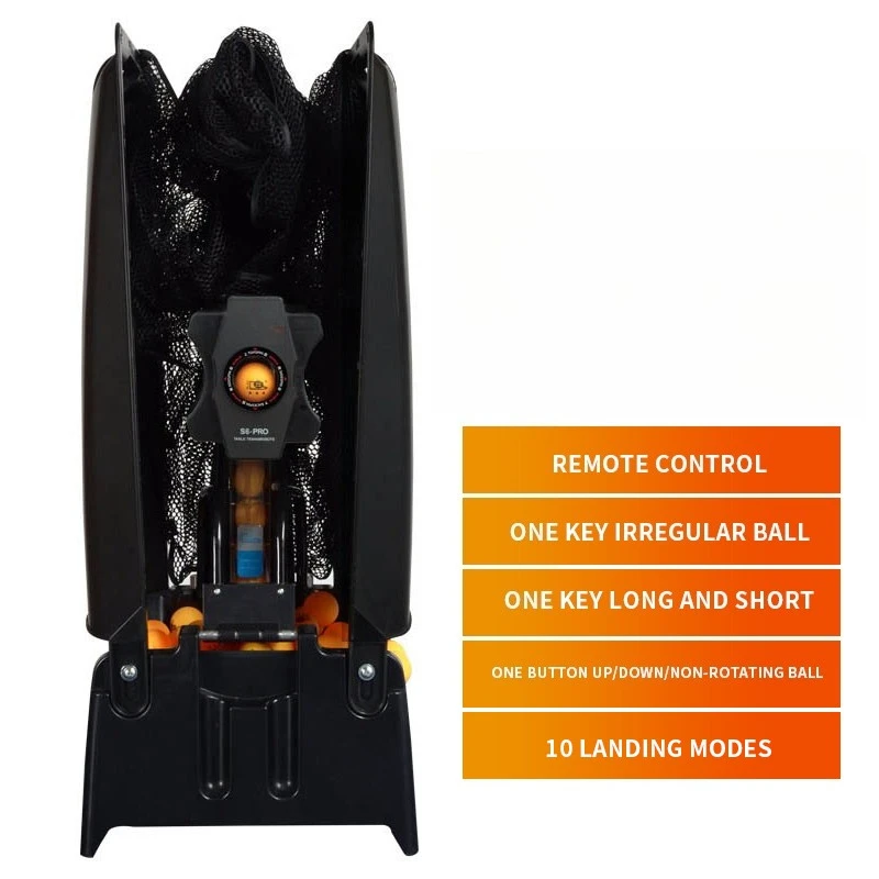 S8-PRO روبوت لتنس الطاولة تخدم آلة روبوت أوتوماتيكية بالكامل قابلة للبرمجة تنس الطاولة المدرب بينغ بونغ روبوت #2