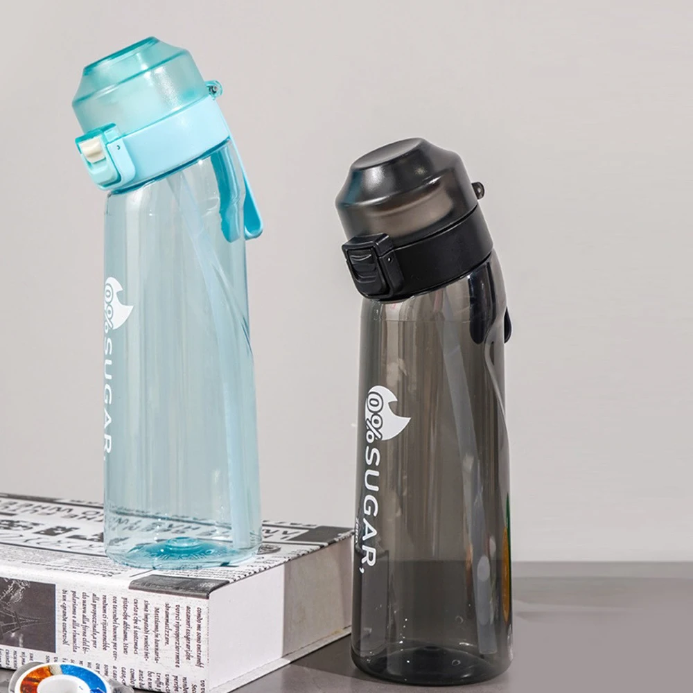 Water Cup Grab And Go Carry With Straw Bounce Cover Water Bottles And Jugs Bouncing Lid Water Cup Leak-proof Space Cup Drink Cup