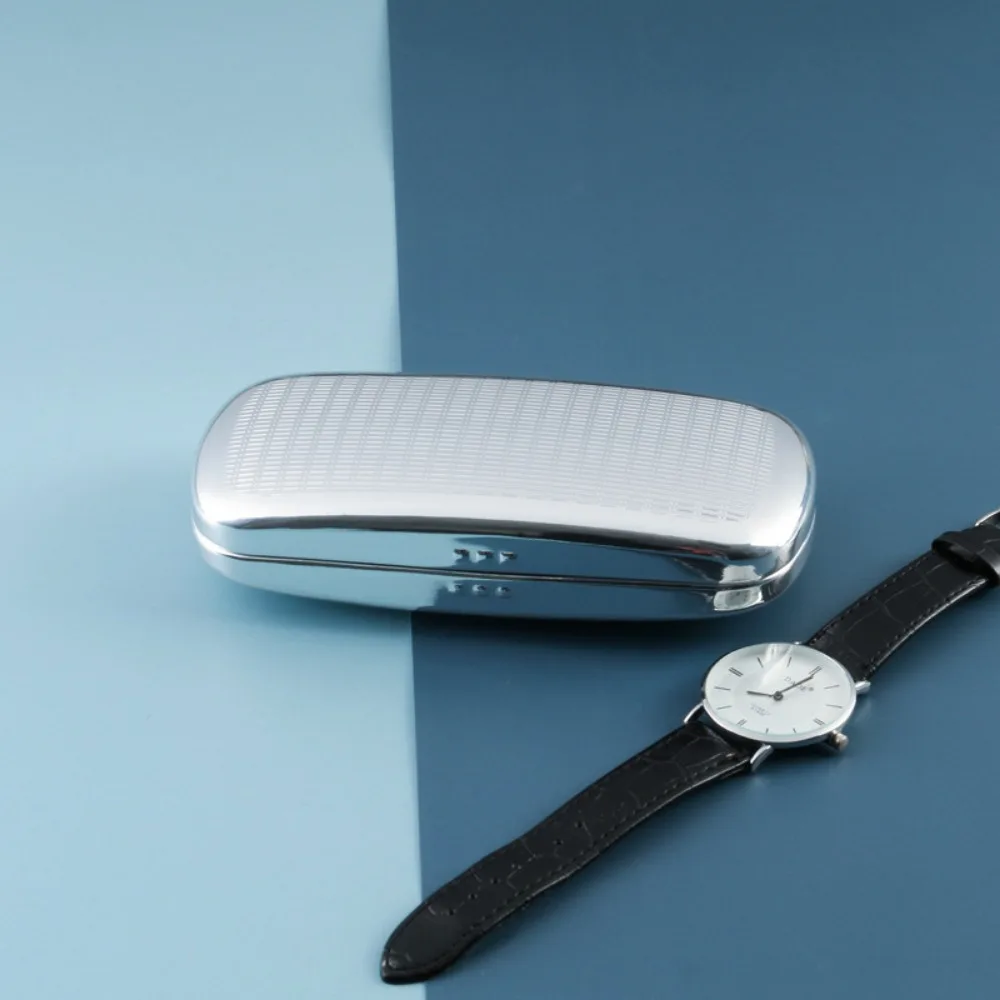 

Portable Aluminum Alloy Eyewear Boxes Glasses Case Myopia Case Storage Box Sunglasses Box