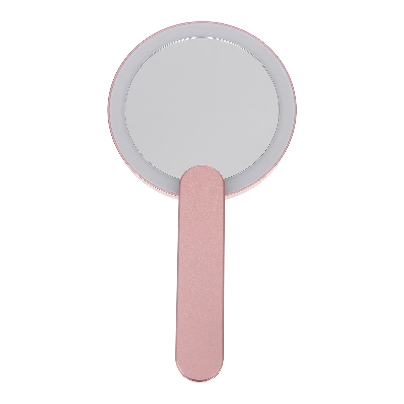 Mini miroir Portable LED, haute qualité, matériau ABS argenté, rotatif à 360 °, fabrication exquise, clair