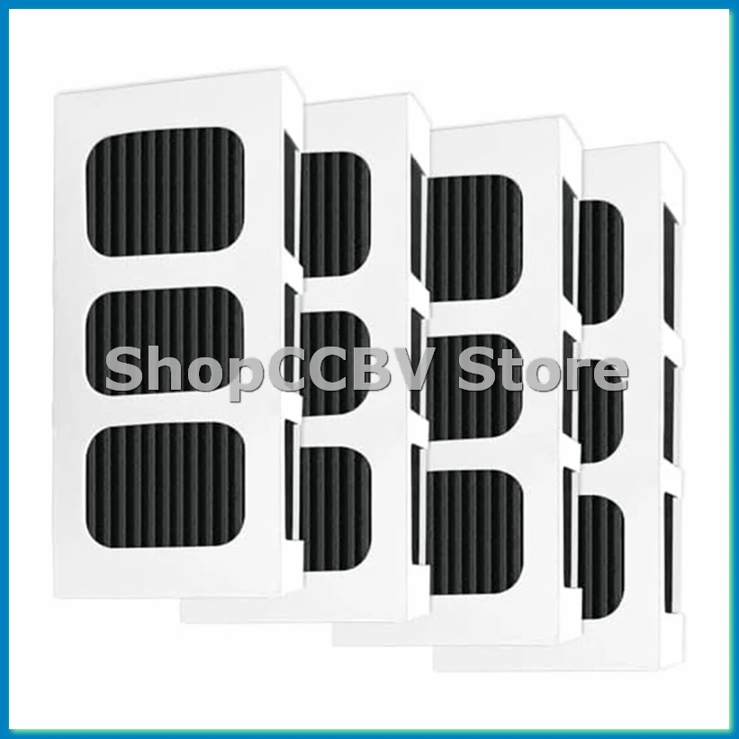 

4 Pack for Paultra2 Refrigerator Air Filter Replacement for PAULTRA2 Pure Air Ultra II Refrigerator Air Filter-A50M