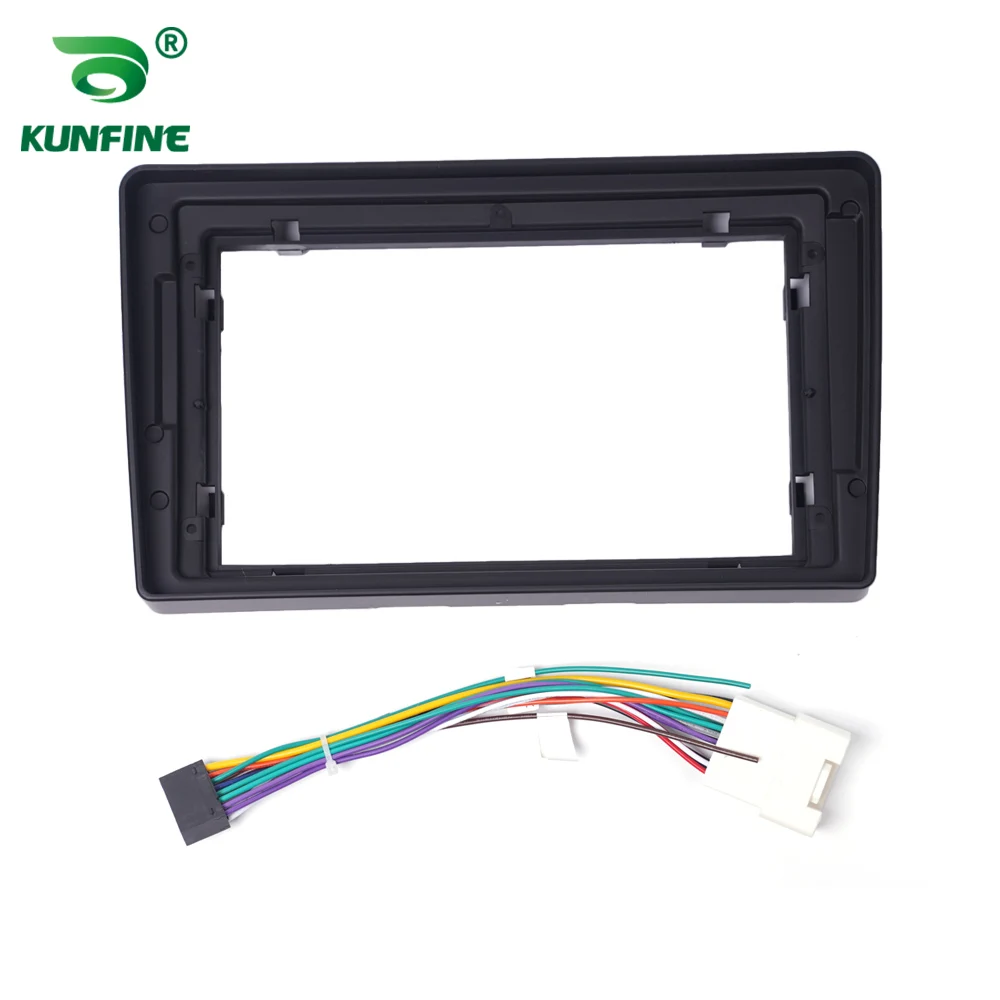 Car GPS Navigation Stereo For Mitsubishi Outlander 2004 05 06 Radio Fascias Panel Frame Fit 2Din 9 inch In Dash headunit screen