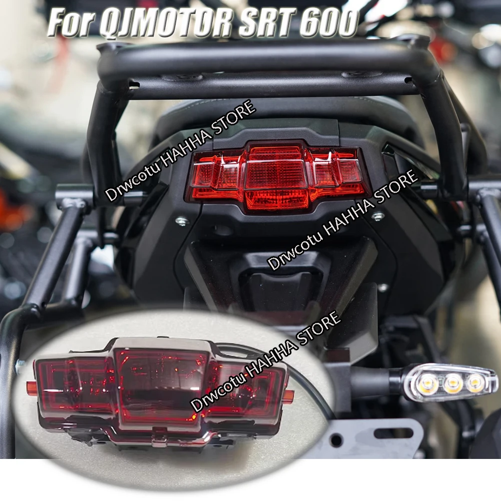Motorcycle Rear Taillight Brake Light Tail Light Original Tail Lamp Assembly For QJMOTOR SRT 600 SRT600 QJ600-7