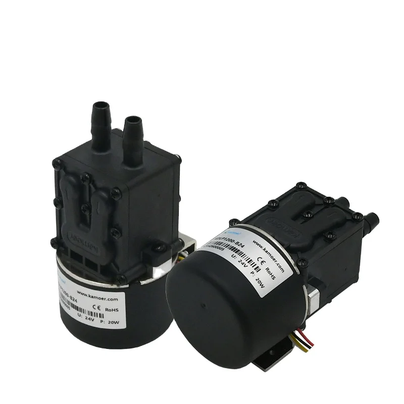 

Kamoer KDLP1200 24v 12v Micro Diaphragm Pump Brushless Water Pump Large Flow Inkjet Printer Circulating Mini Self-priming Pump