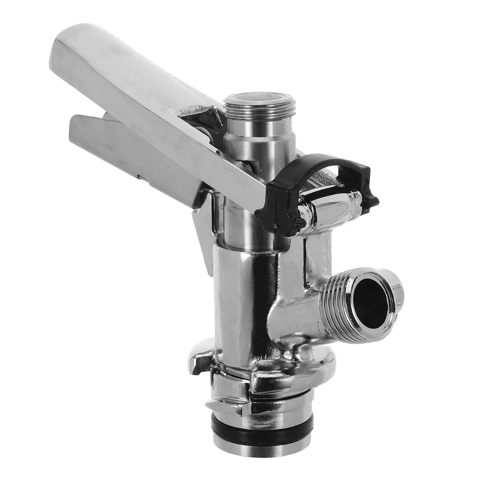 U Type Stainless Keg Coupler 22Mm Beer Tap Connector Draft System Accessory Home Bar Brewing Keg Tap Party Beer Dispenser