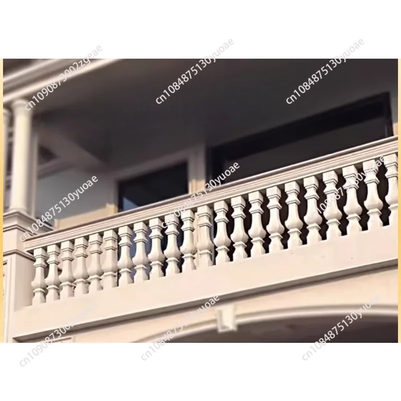 ABS Plastic Roman Column Mold Concrete Baluster for Villa Balcony Fence Railing