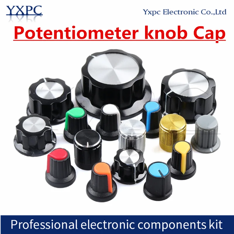 MF-A01 MF-A02 MF-A03 MF-A04 MF-A05 WH148 Potentiometer Switch knob Cap WXD3-12 WXD3-13 WH5-1A15X17mm AG2 AG3 13X17MM Knob