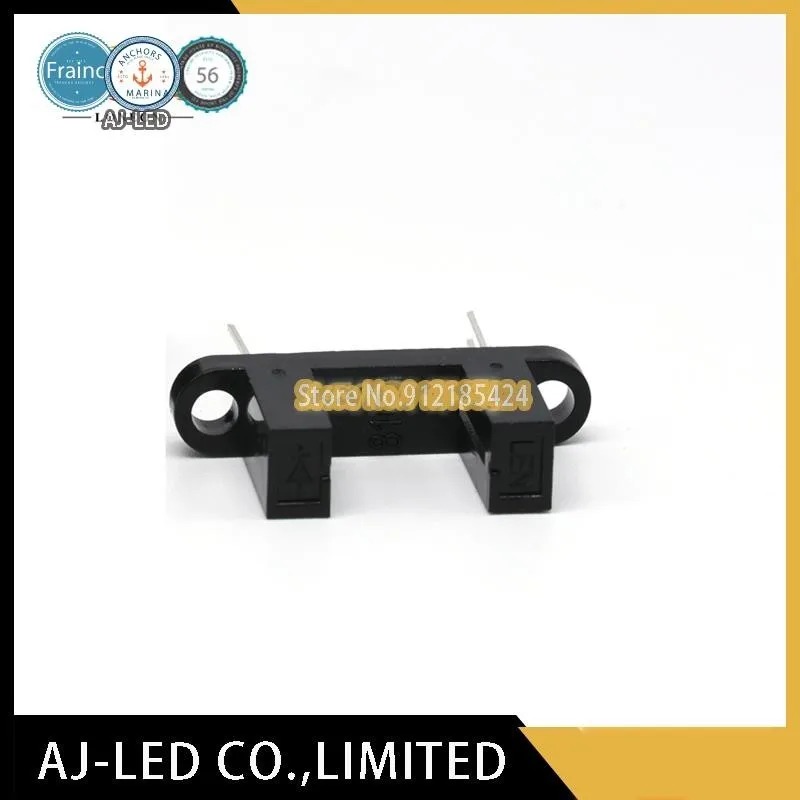 20pcs/lot HY810H infrared transmissive through-beam photoelectric switch sensor U groove type slot pitch 10mm fixed hole new