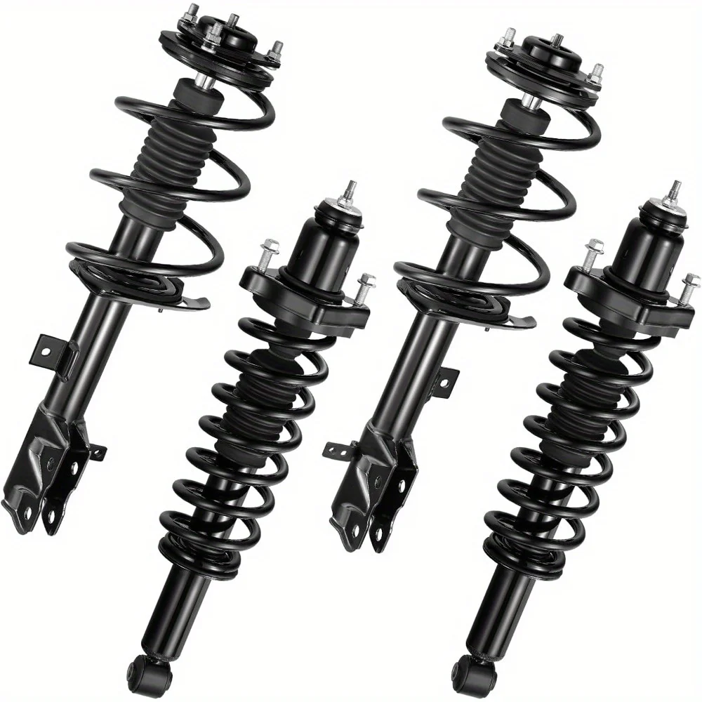 2 Stück vorne und 2 Stück hintere Stoßdämpfer-Set für Kaliber 1.8L l4 Ersatzstreben Stoßdämpferbaugruppe für 172367 172368 172401