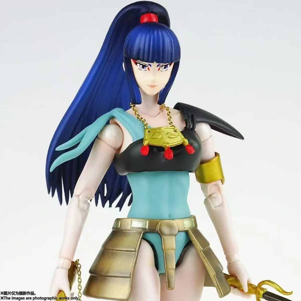 [En stock] Lanxing Modelos Ronin Warriors Serie súper articulada: Kayura Figura de acción Regalos de juguete