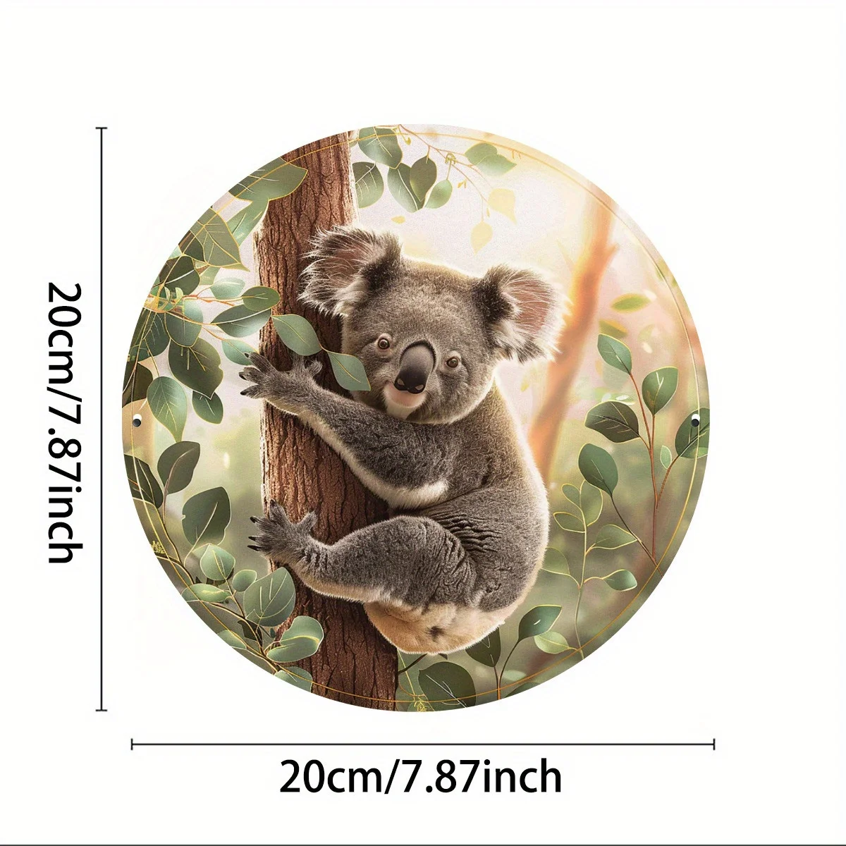 معدن كوالا جدار الفن 8x8 بوصة خمر الألومنيوم تسجيل لديكور المنزل المطبخ حديقة