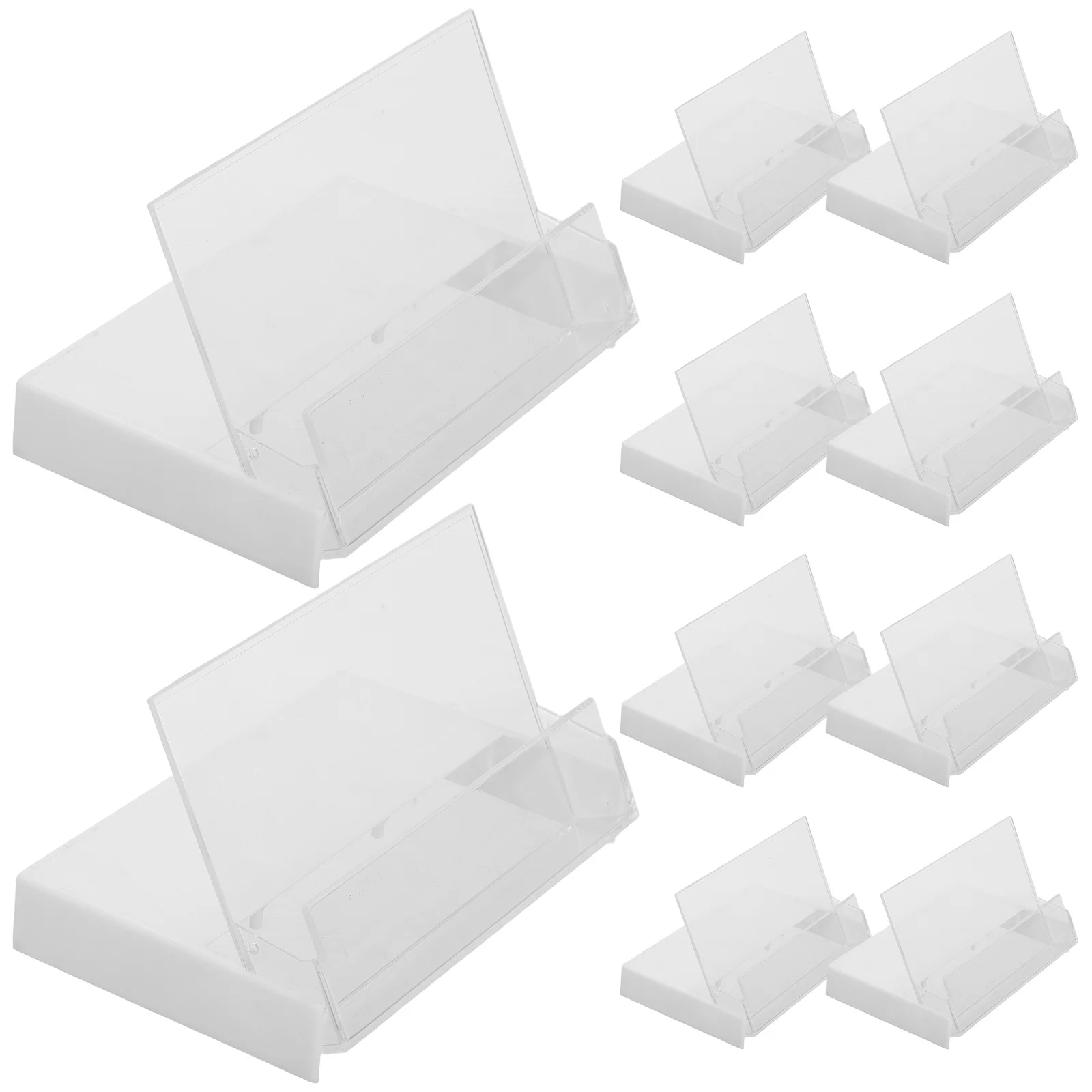 

10Pcs Magnetic Tape Storage Box Clear Plastic Cassette Case for Vintage Audio Cassettes Travel Organizer Protective Cover Retro