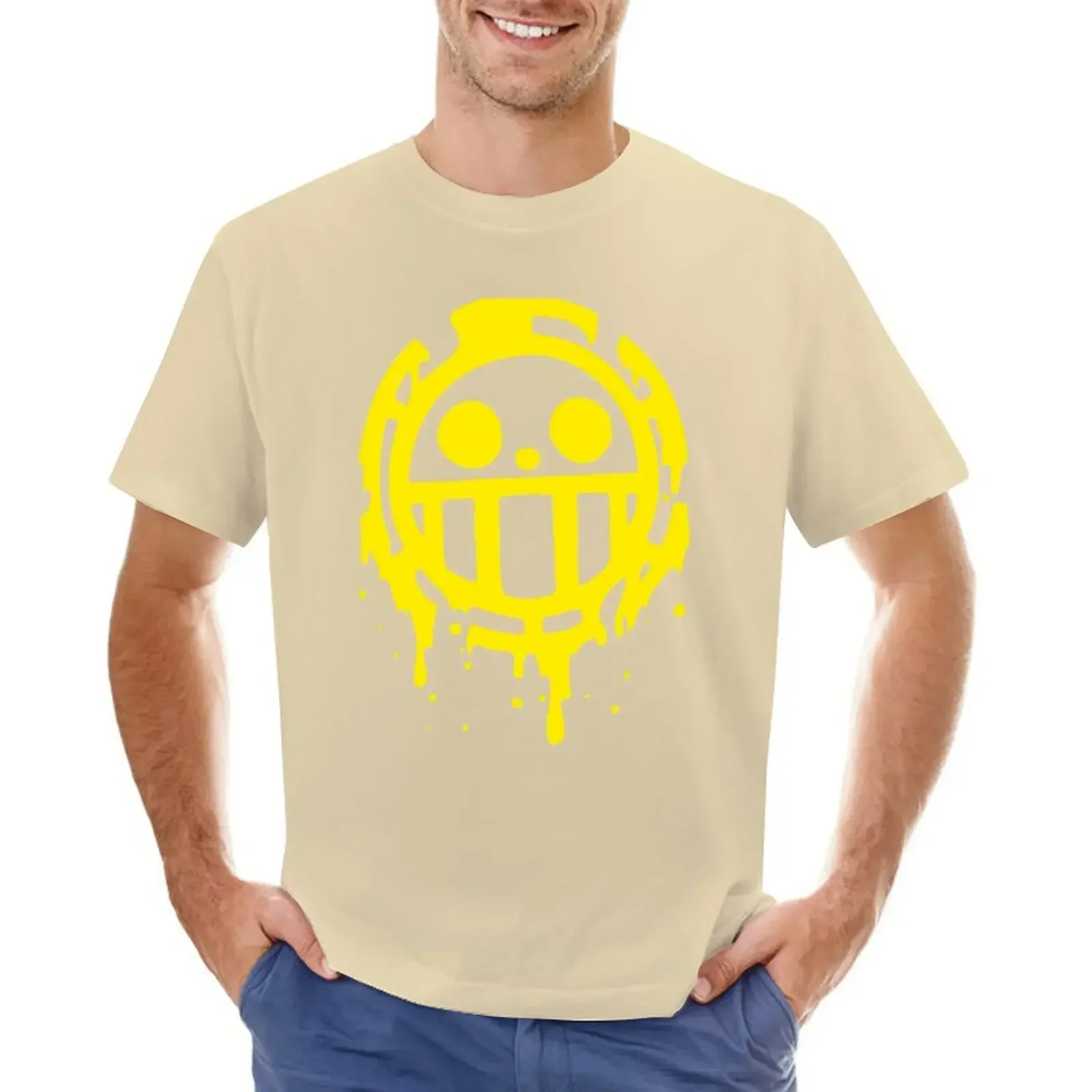 قانون الطرف الأغر القلب القراصنة شعار الرسم تي شيرت ، ملابس الرجال خمر ، كبيرة وطويلة