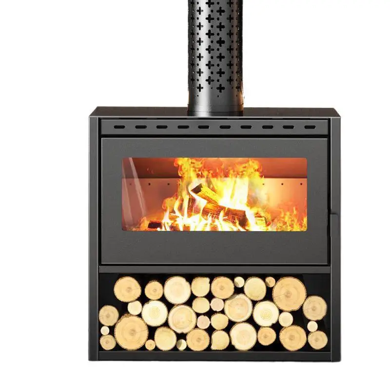 

Outdoor household firewood fireplace European style real fire fireplace