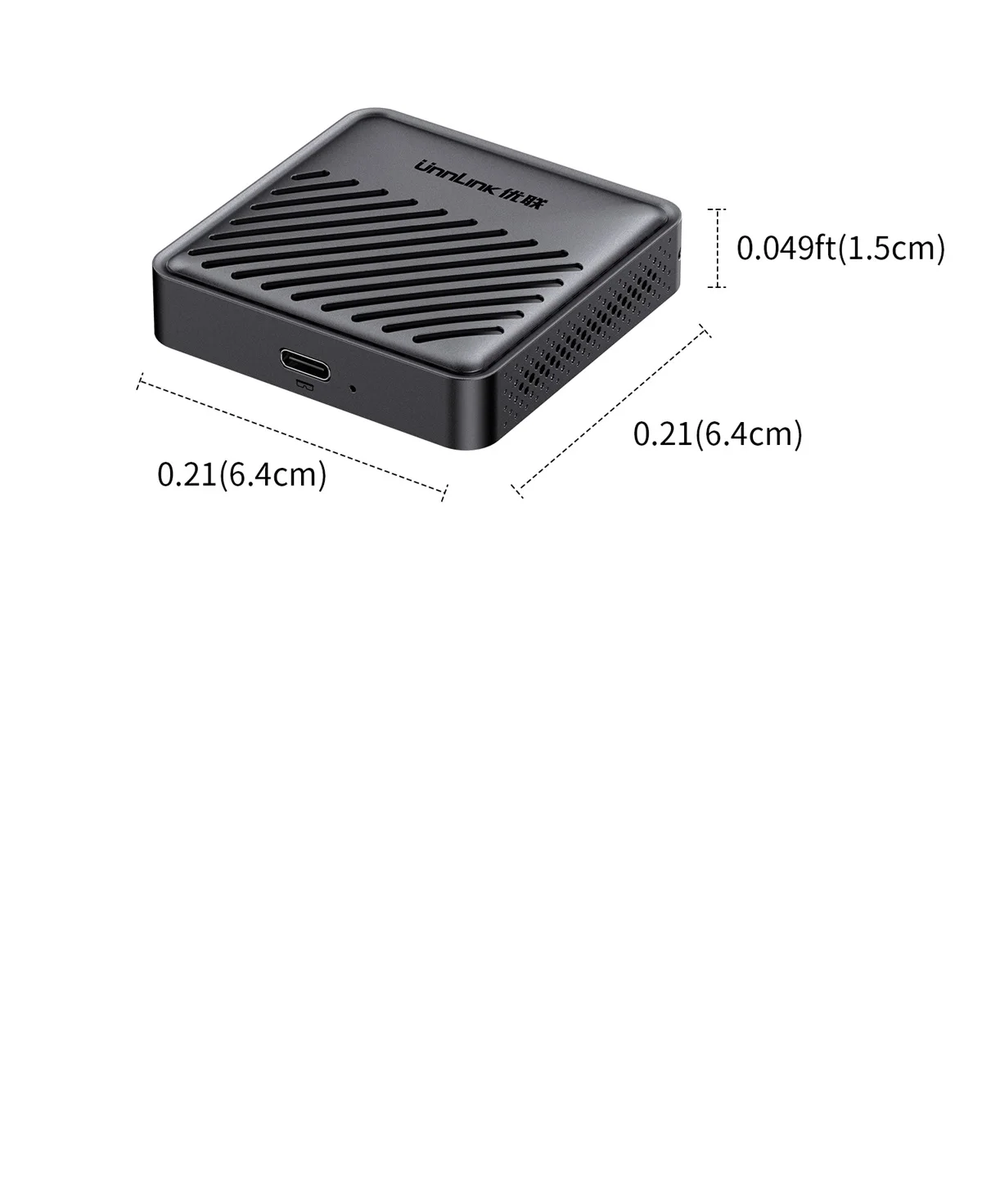 Unnlink HDMI zu USB-C AR-Brillen-Konverter für PS5 PS4 Switch2 Xbox zu Xreal Rokid Rayneo USB-C Tragbarer Bildschirm – Detail 14