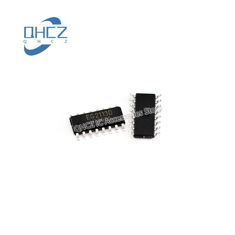 5 pçs eg2113d sop16 alta potência igbt tubo portão driver chip compatível com ir2113.ir2110 novo e original em estoque