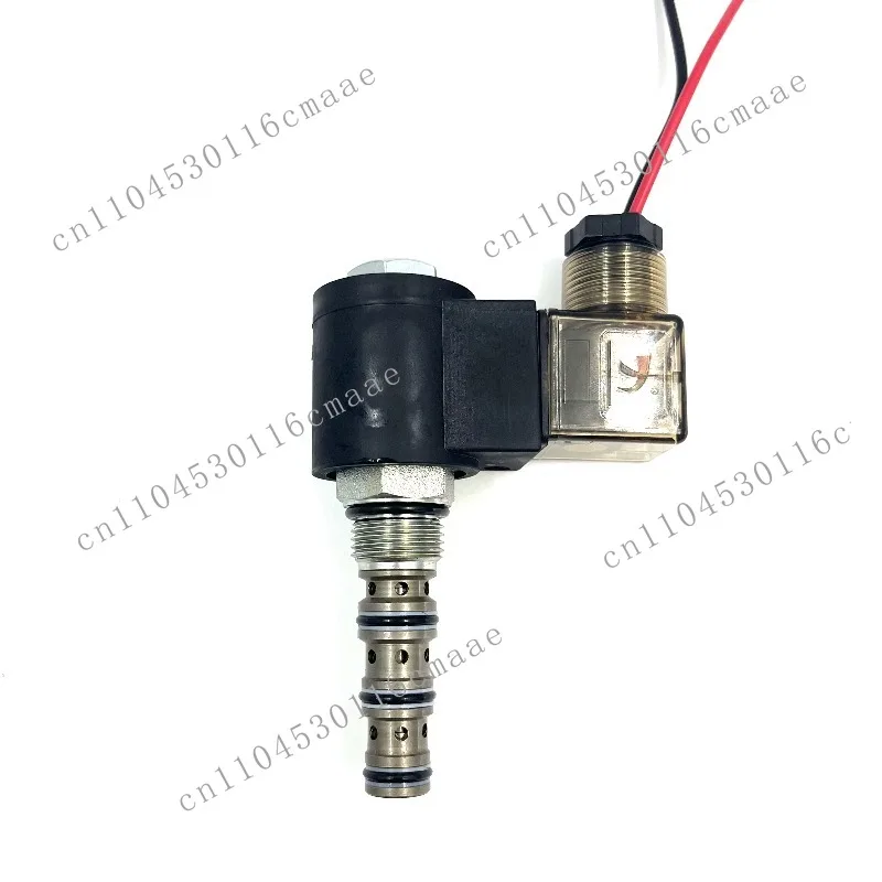 24 Volt 16mm Coil Hydraulic Cartridge Valve Solenoid Valve SV08-40 2-Position 4-Way Normally Open
