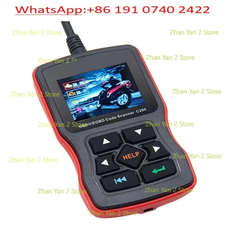1PCS EFI Motorcycle Fault Detector Guosan Guosan Four ABS System Universal OBD Motorcycle Fault Decoder