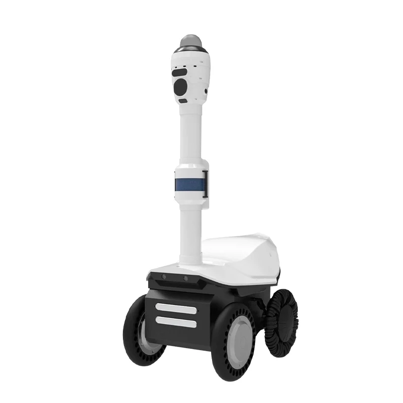 GOOSEBOT P1 Intelligent Mobile  Robotic Guard Security Patrol Robot Armed to Protect Human