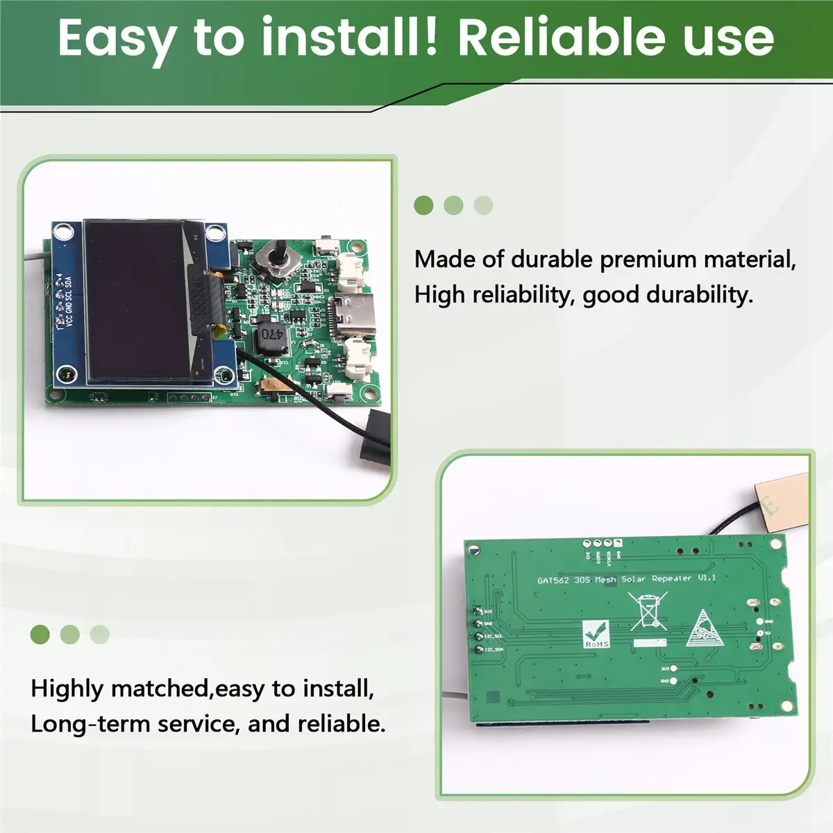 modulo-lora-meshtastic-xin828-gat562-30s-con-display-oled-da-13-pollici-rf52840-sx1262-l76k-gps-30dbm-lora-meshcore-bt-wifi-868mhz