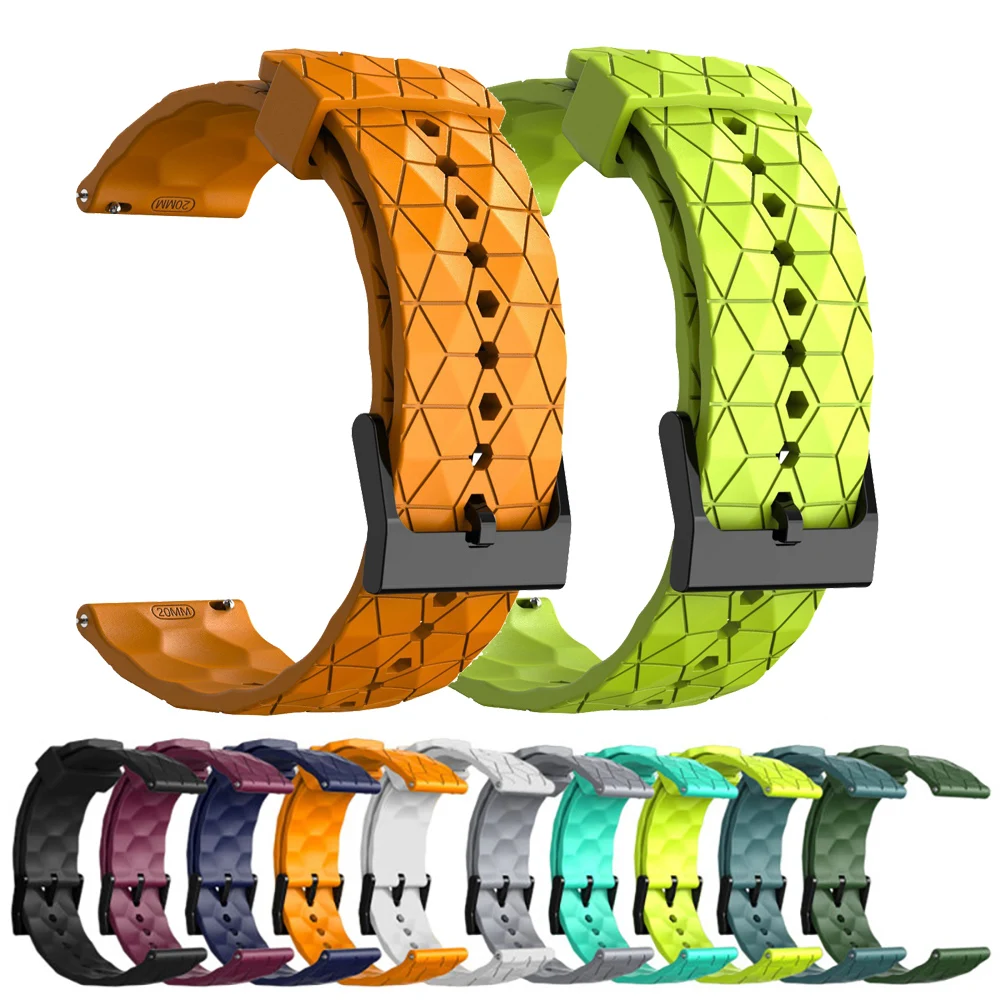 For Amazfit Bip 3 Pro/S Lite/Pop/U Pro/GTR 42mm Correa 20mm Silicone Band Strap For Amazfit GTS 4 2 Mini/2E 3 Wristband Bracelet