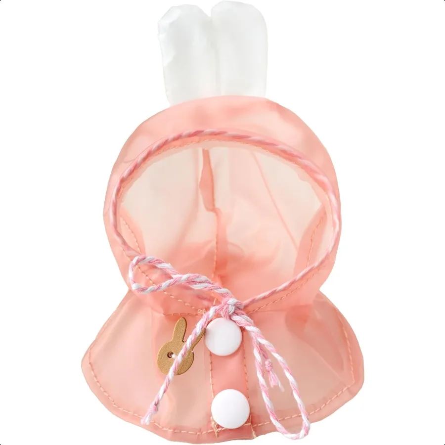 

CALEMBOU Plush Doll Clothes 4 Inches Cute Raincoat Series Plush Doll Clothes for Plush Doll Collectable Doll Clothes for Birthd