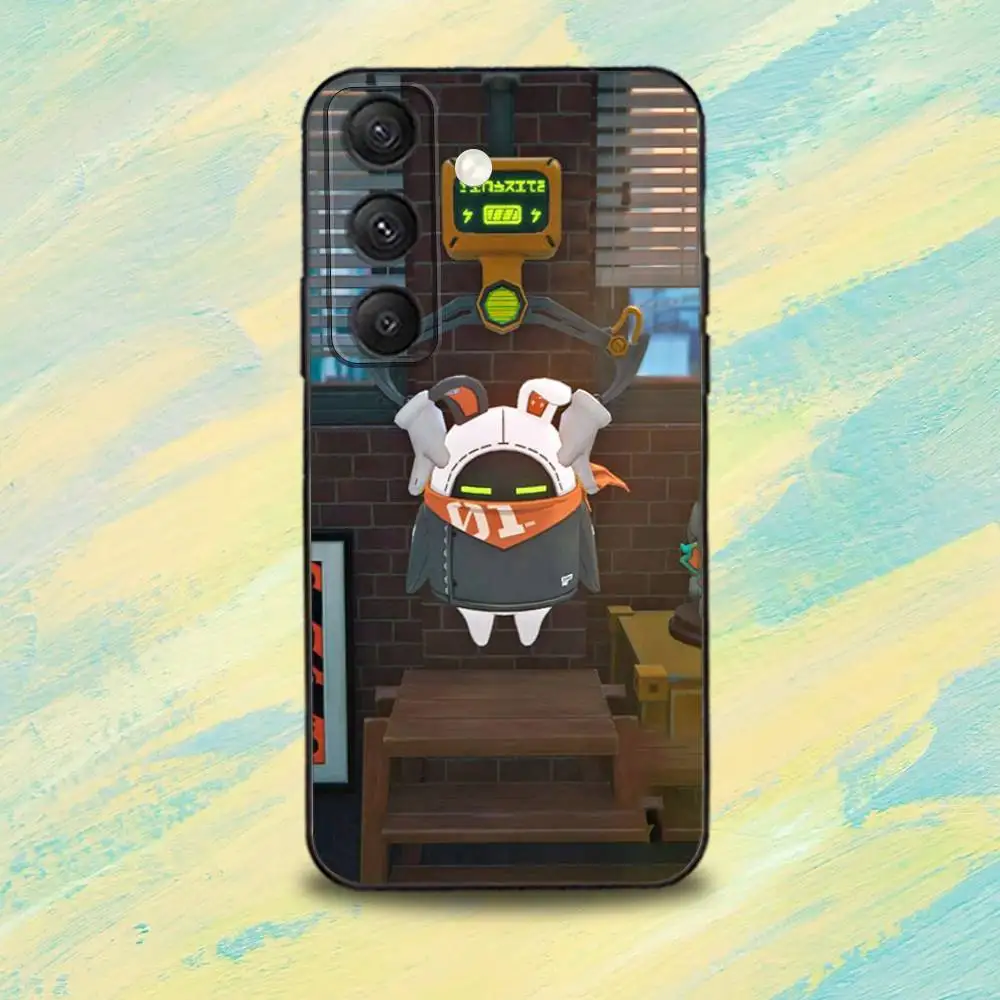Funda de teléfono Bangboo Z-Zenless Zone ZeroS para Samsung S25,S24,S10,S22,S21,S20,S23,Ultra,Plus,Lite,FE,funda negra de silicona suave