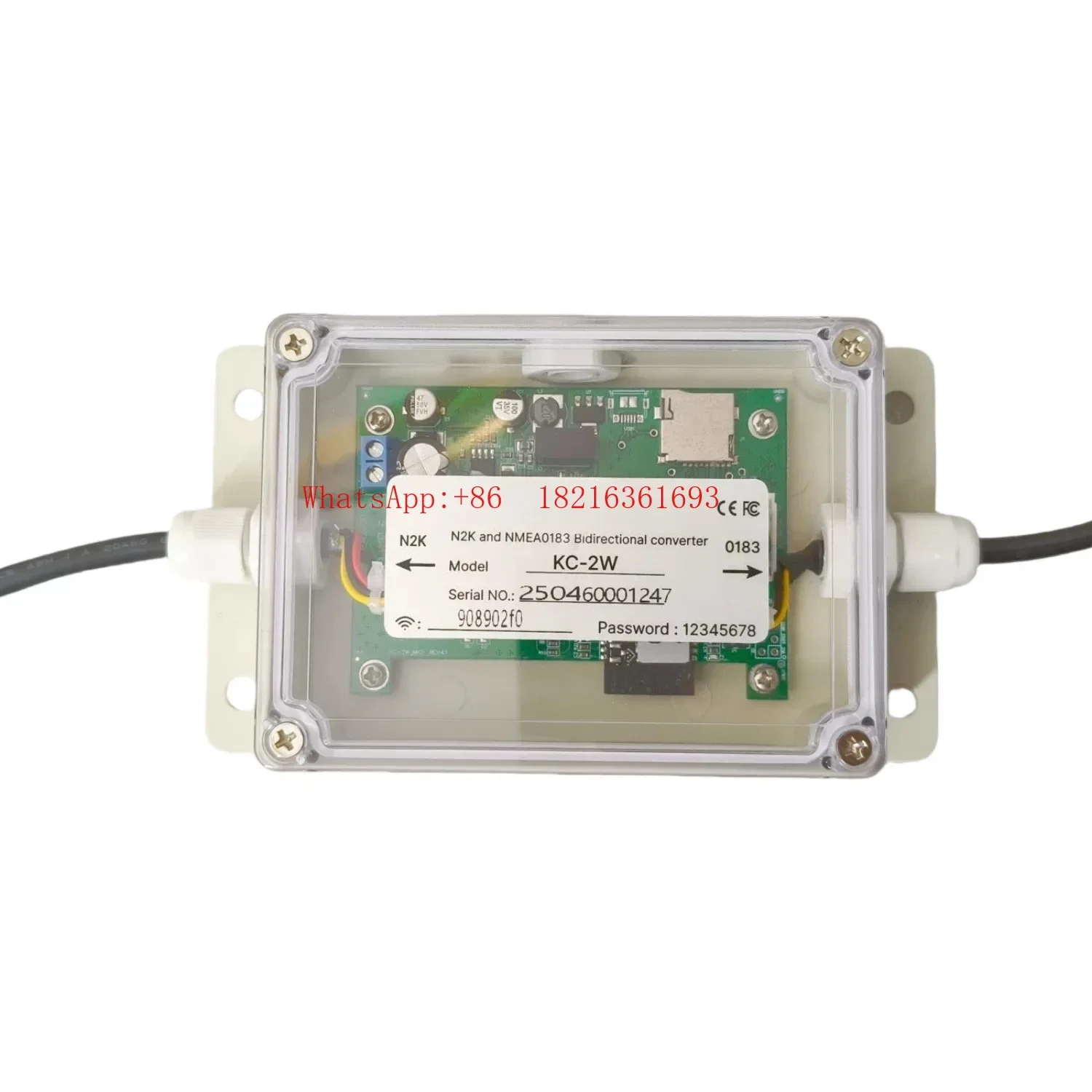 New Arrival KC-2W Marine NMEA2000 To NMEA0183Bidirection Bidirectional Converter With Wifi