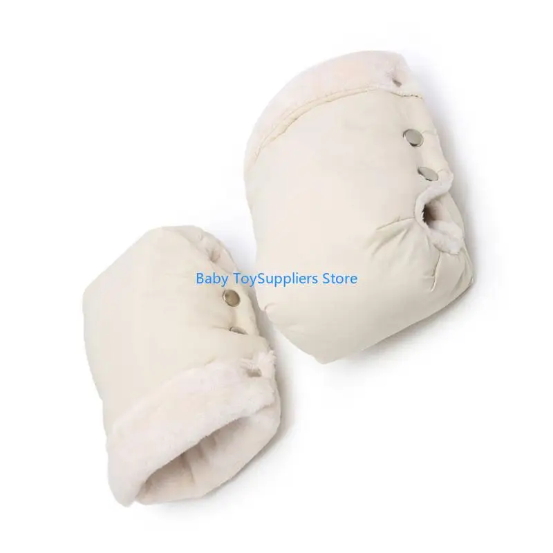 

R1WF Stroller Hand Muff Mittens for Pram Universal Pushchair Hand Warmer Gloves