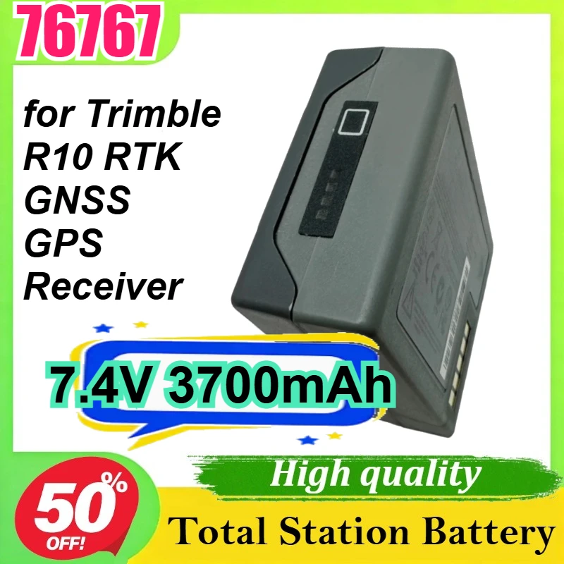 

76767 Battery 7.4V 3700mAh for Trimble R10 RTK GNSS GPS Receiver Replacement Battery