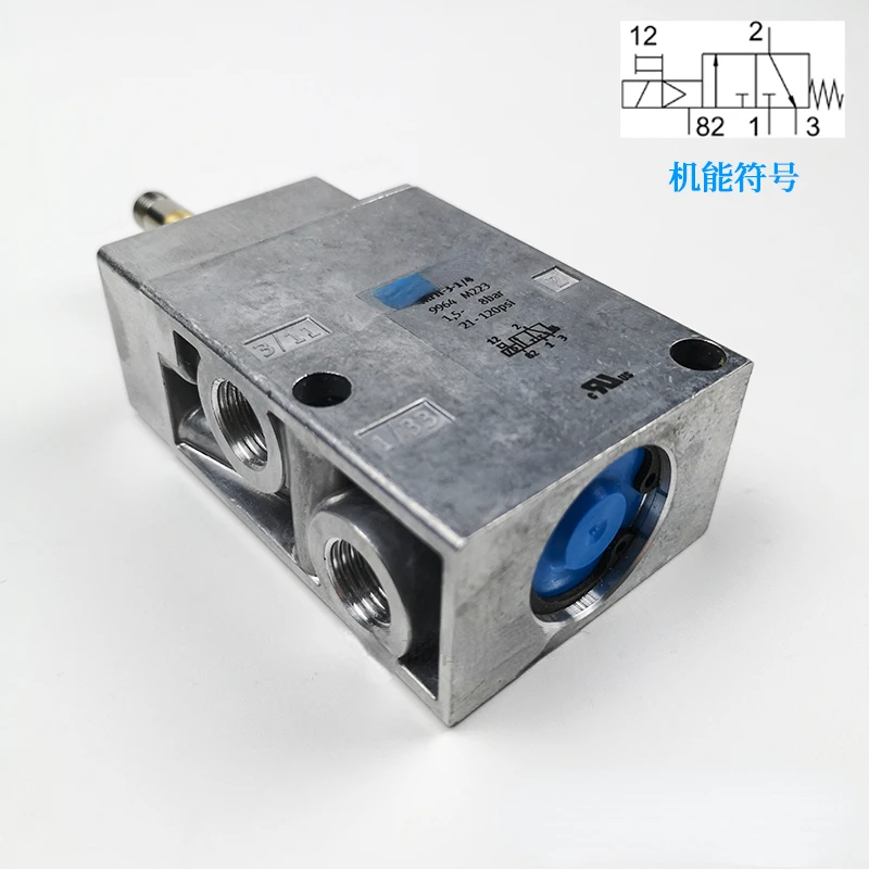 Single Control Solenoid Valve MFH-3-1/4-1/8-1/2 Pump Truck Lubrication Pneumatic Directional Valve