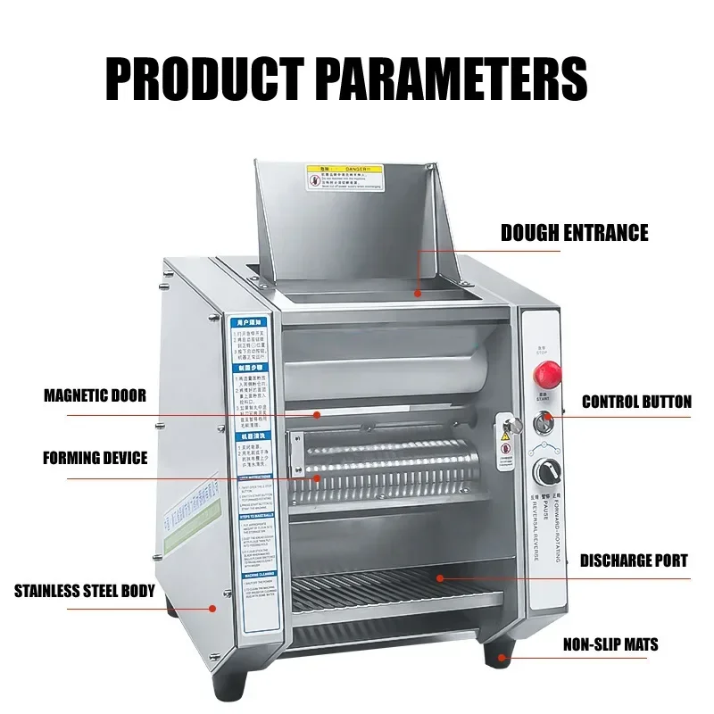 

Commercial Automatic Without Stuffing Dumpling Machine Pearl Small Taro Round Milk Tea Dough Dividing Machine Tangyuan Machine