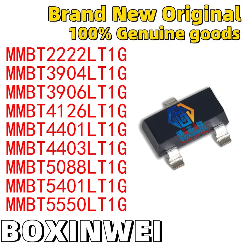 (10 pieces) MMBT2222LT1G MMBT3904LT1G MMBT3906LT1G MMBT4126LT1G MMBT4401LT1G MMBT4403LT1G MMBT5088LT1G MMBT5401LT1G MMBT5550LT1G