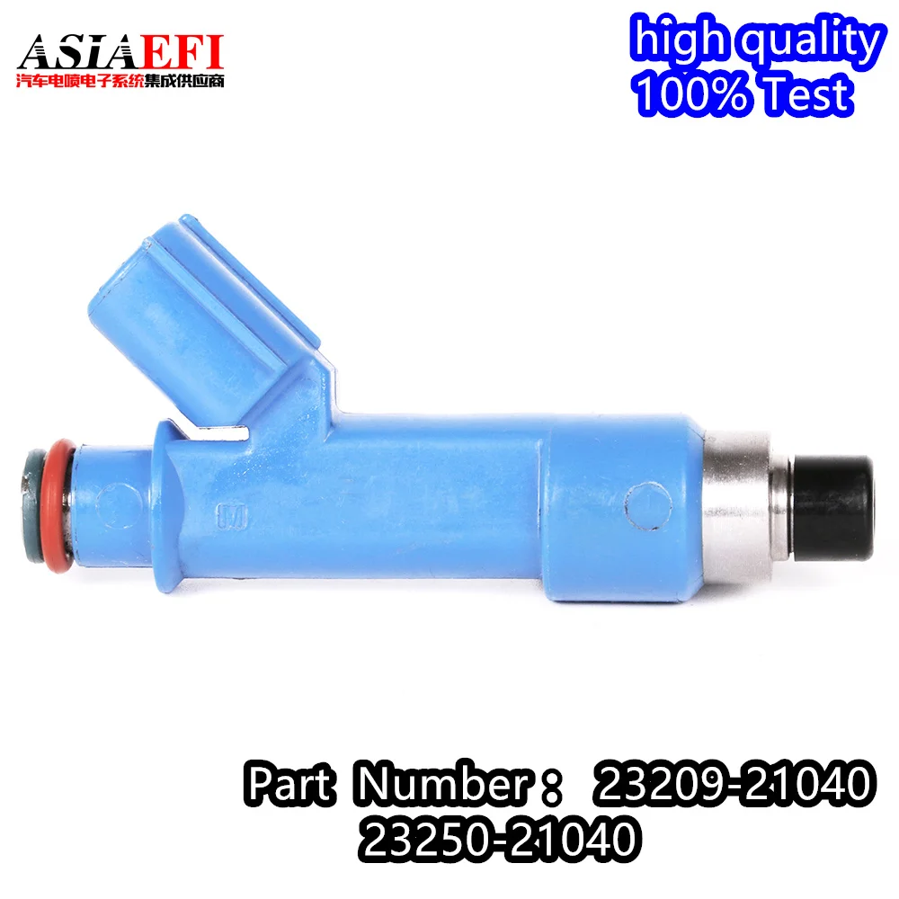 4PCS High Quality Fuel Injector OEM 23209-21040 23250-21040 for Toyota Yaris 2007-2017 Corolla Auris Vitz Racit 1.5L  2325021040