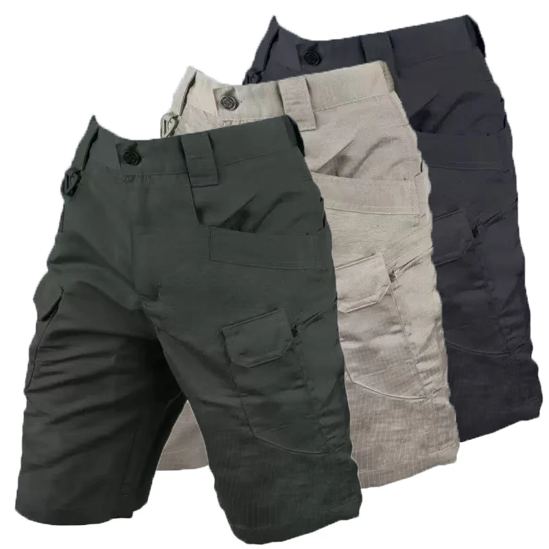 Men' Summer Army Combat Tactical Shorts Camping Hiking Military Trekking Climbing  Cargo Pants Quick Dry Oversized Sports