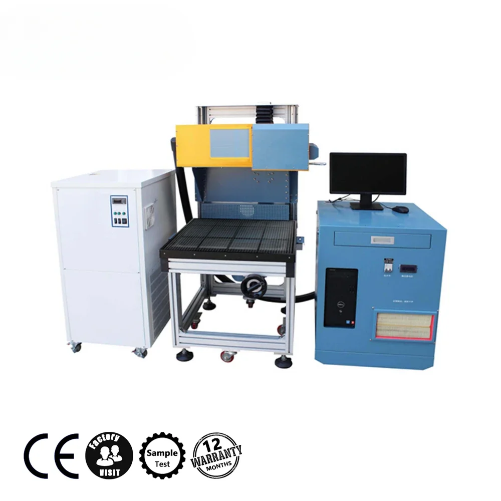 Digitale Galvo-codering Co2-lasermarkeermachine voor het coderen van barcode Kunststoffen Textiel Hout