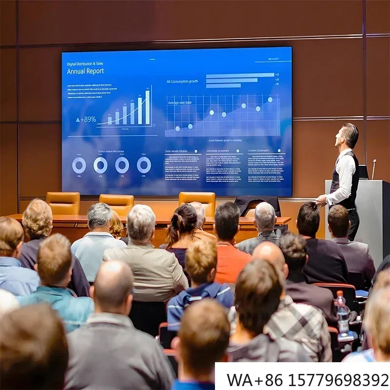 Indoor 4K LED Video Wall 5.7x3.84m Ultra HD Stage Background P1.25