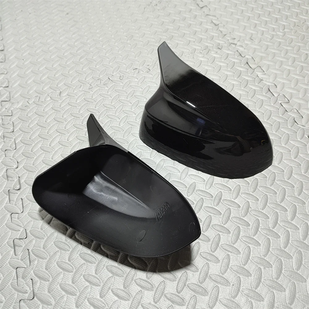 2Pcs For BMW X3 G01 X4 G02 X5 G05 X6 G06 X7 G07 G08 2018-2023 M Style Car Rear Side View Mirror Covers Trim Shell Gloss Black view 6