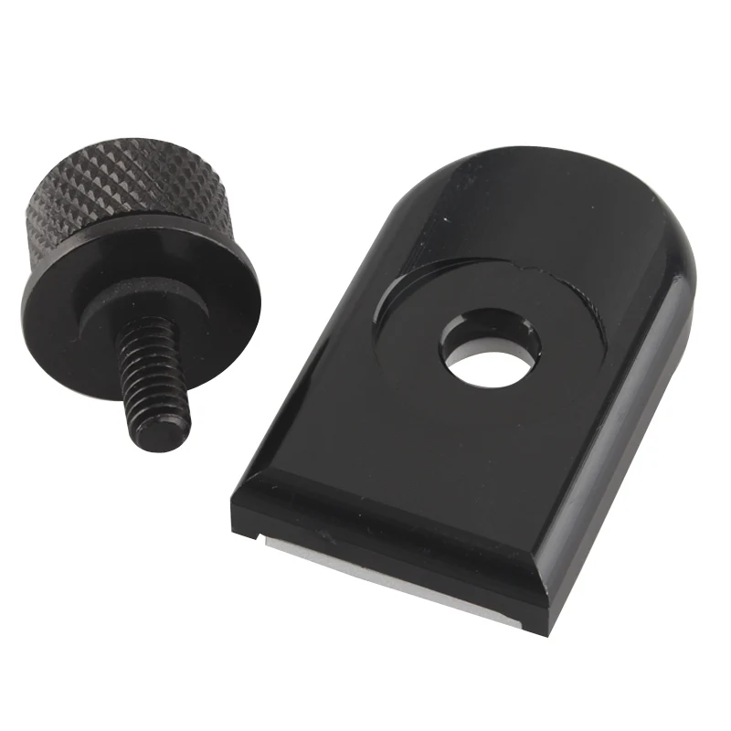 Black Quick Release Seat Screw Kit Fits For Harley And Custom Bobber Chopper 1996-2016