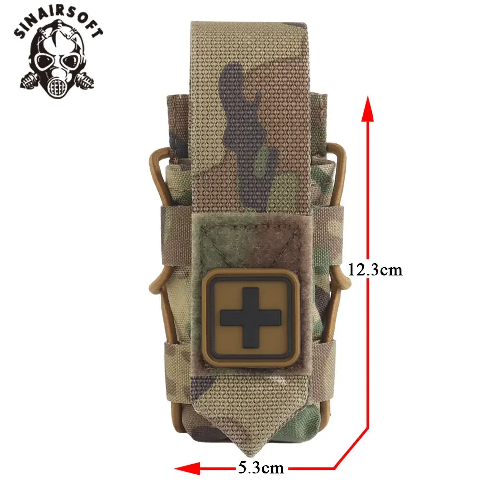 Tactical Universal Tourniquet Pouch IFAK Pouch Small Trauma First Aid Pouch Protection Survival Gear Holder Survival Accessories