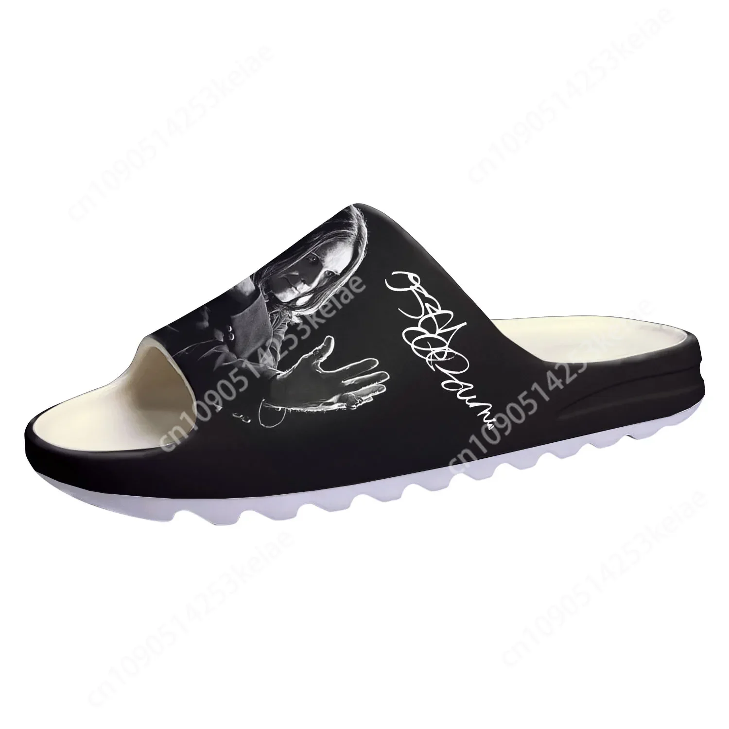 Ozzy Osbourne Metal Rock Singer Soft Sole Sllipers Home Clogs Water Shoes Mens Womens Teenager Beach Customize on Shit Sandals