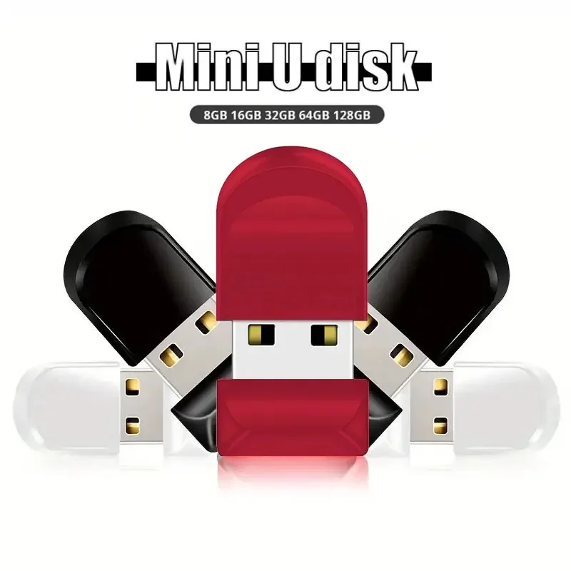 Mini clé USB haute vitesse, clé USB, clé USB, 64 Go, 128 Go, 512 Go, 4 Go, 8 Go, 16 Go, 32 Go, 256 Go, cadeaux d'affaires