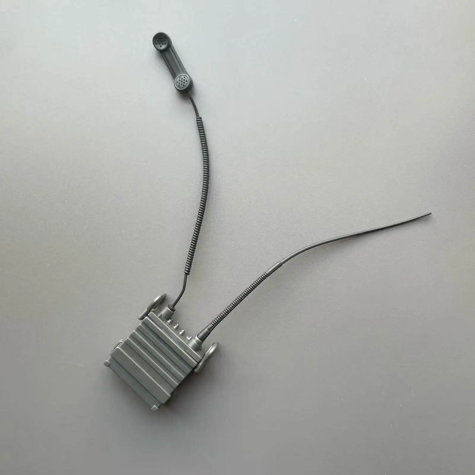 

1/6 Radio Station Phone Model Mini Decoration Soft Rubber Display Scene Decor Diorama Accessory for 12inch Action Figures